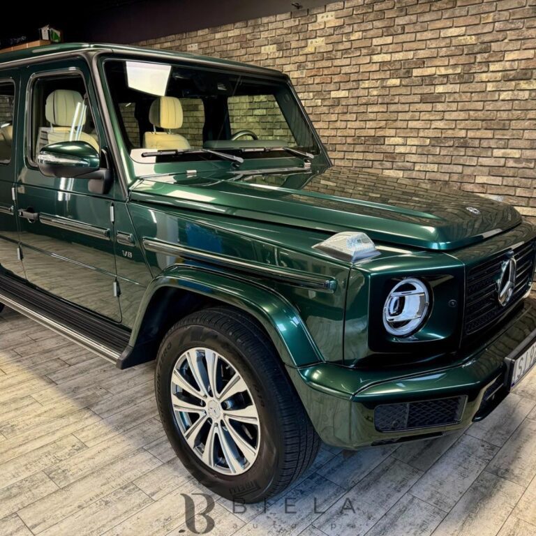 Mercedes G Klasa- zmiana koloru auta