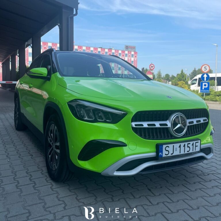 Mercedes GLA – zmiana koloru auta