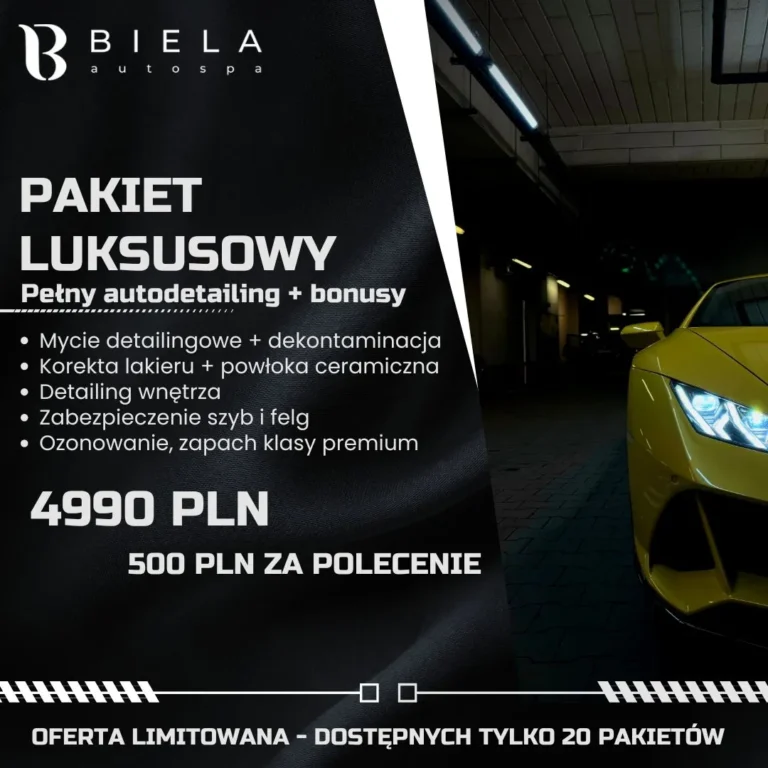 Pakiet luksusowy 4990 PLN