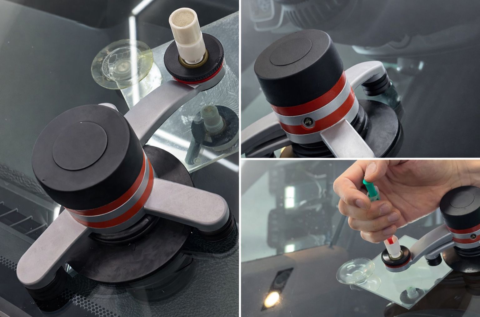 usuwanie odprysku na szybie