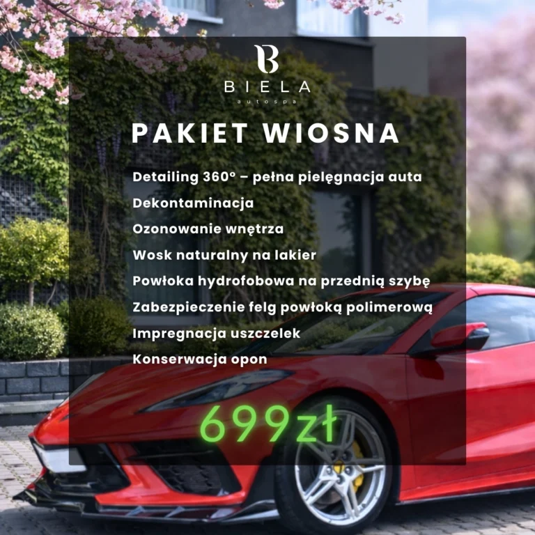 Przygotowanie auta na sezon wiosenny